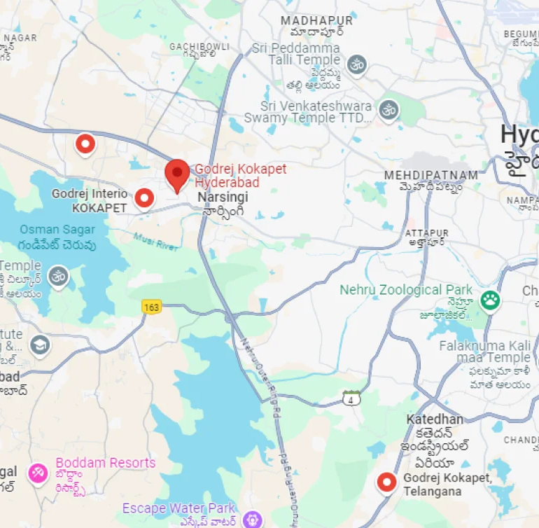 Layout Location Map